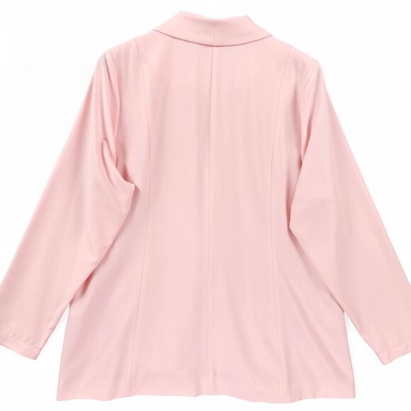 Torrid Studio Blazer Womens 1 Shawl Collar Open Front Long Sleeve Jacket NWT - Picture 4 of 13